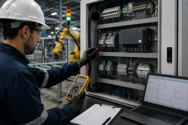 Pruebas FAT y SAT en automatización industrial