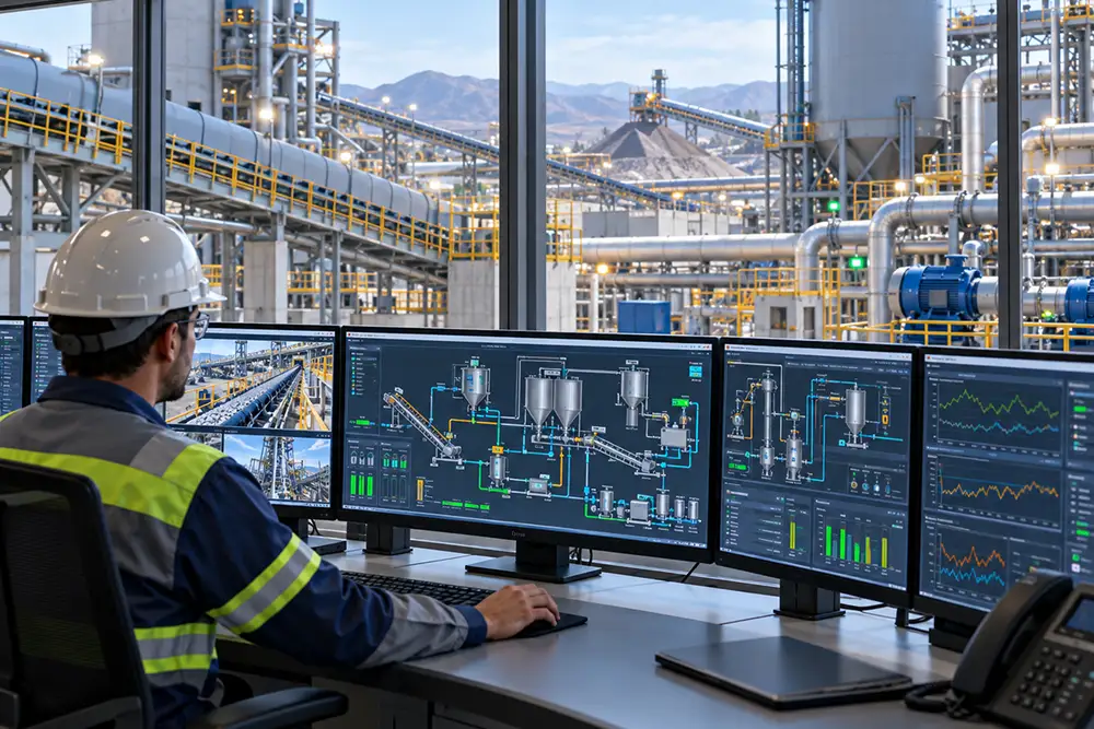 Sistemas de control y automatización industrial